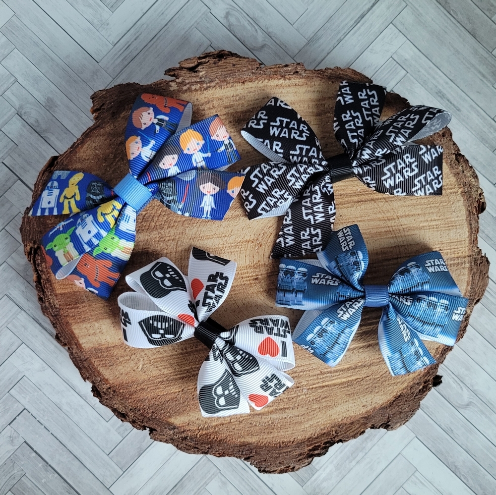 Star wars hair bows